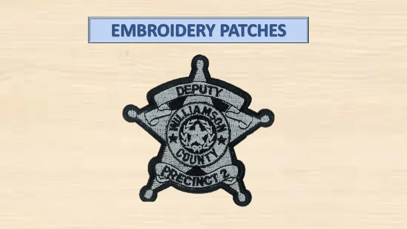 Embroidery Patches